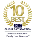 10 Best 2017 Client Satisfaction American Institute of Family Law Attorneys